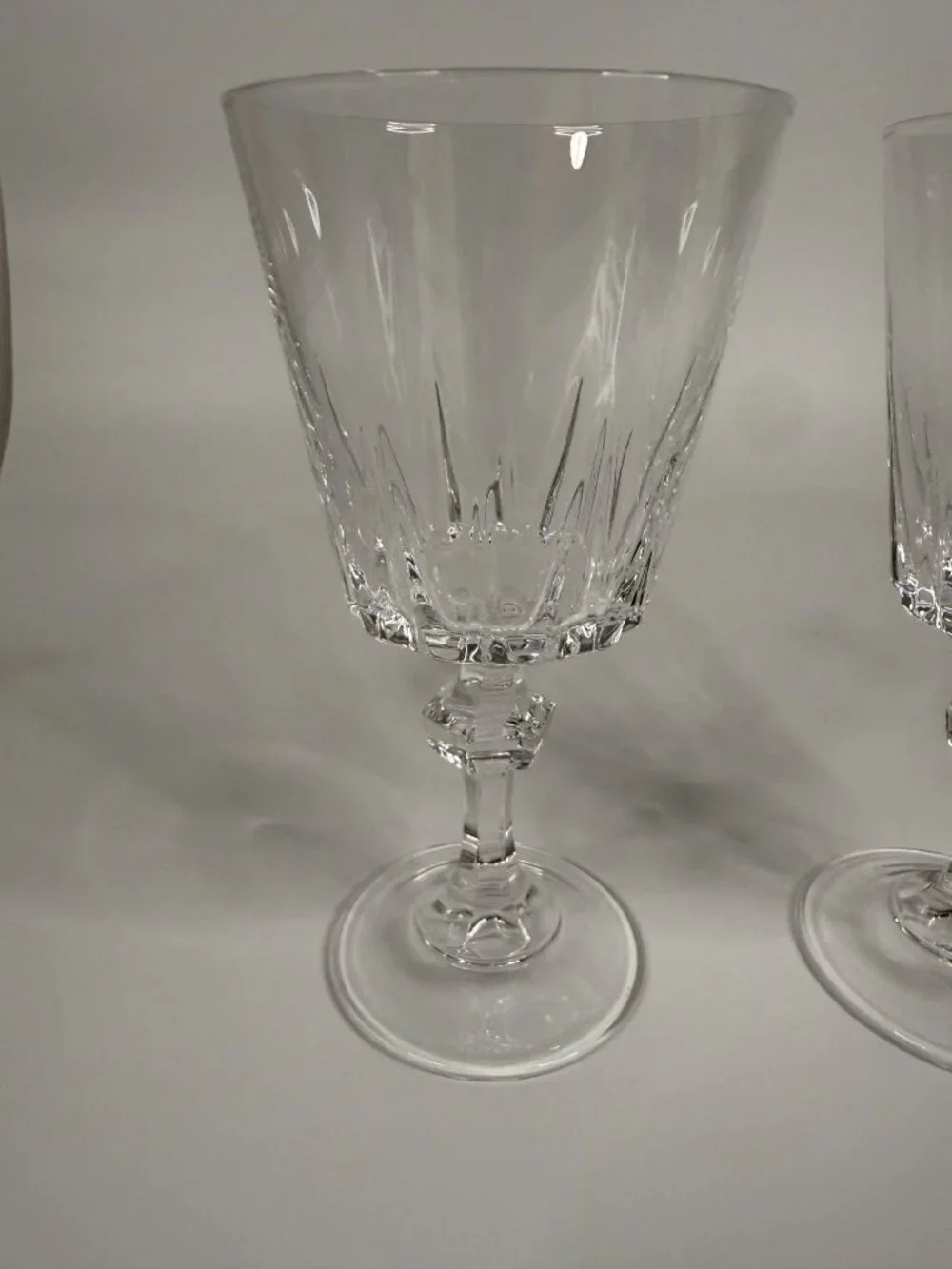 Vintage Princess House eSpirit Crystal Water/Wine Goblets, 6.75